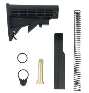 TacFire MAR084 Mil-Spec M4 Stock Kit Black