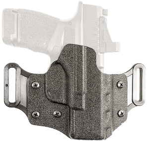 DeSantis Gunhide 195KA8JZ0 Veiled Partner OWB Black Kydex Fits Sig Sauer P365 Right Hand
