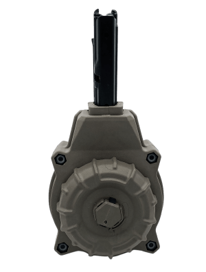 ProMag DRMA80-FDE   55rd Drum 5.7x28mm Fits AR Style Flat Dark Earth DuPont Zytel Polymer