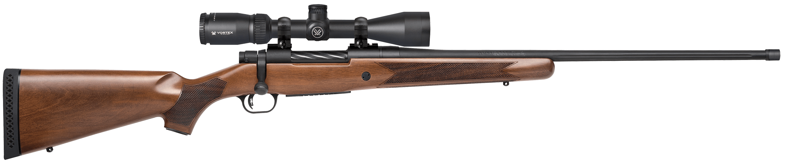 Mossberg 28238 Patriot 450 Bushmaster 4+1 20″ Walnut Stock Mossberg 28238 Patriot 450 Bushmaster 4+1 20″ Walnut Stock