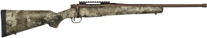 Mossberg 28254 Patriot Predator Full Size 350 Legend 4+1 20" Patriot Brown Cerakote Fluted Threaded Barrel Patriot Brown Cerakote Stainless Steel Receiver w/Picatinny Rail TrueTimber Strata Fixed Synthetic Stock