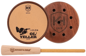 Knight & Hale KHT0200 Ol'Yeller SLA-TEK Pot Call Turkey Sounds Walnut/Yellowheart