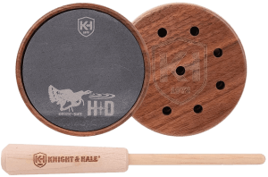 Knight & Hale KHT0202 HD Slate Pot Call Turkey Sounds Walnut/Hickory