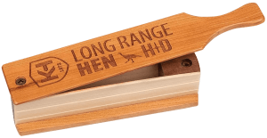 Knight & Hale KHT0207 HD Long Range Hen Box Call Turkey Sounds Cherry/Walnut