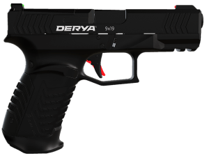 Derya Firearms DY9US DY9 9mm Luger 15+1 4.02ā³ Black Melonite Steel Barrel Black Nitride Optics Ready/Serrated Alloy Steel Slide Black Polymer Frame w/Accessory Rail Black Interchangeable Backstrap Grip USA Made Derya Firearms DY9US DY9 9mm Luger 15+1 4.02ā³ Black Melonite Steel Barrel Black Nitride Optics Ready/Serrated Alloy Steel Slide Black Polymer Frame w/Accessory Rail Black Interchangeable Backstrap Grip USA Made