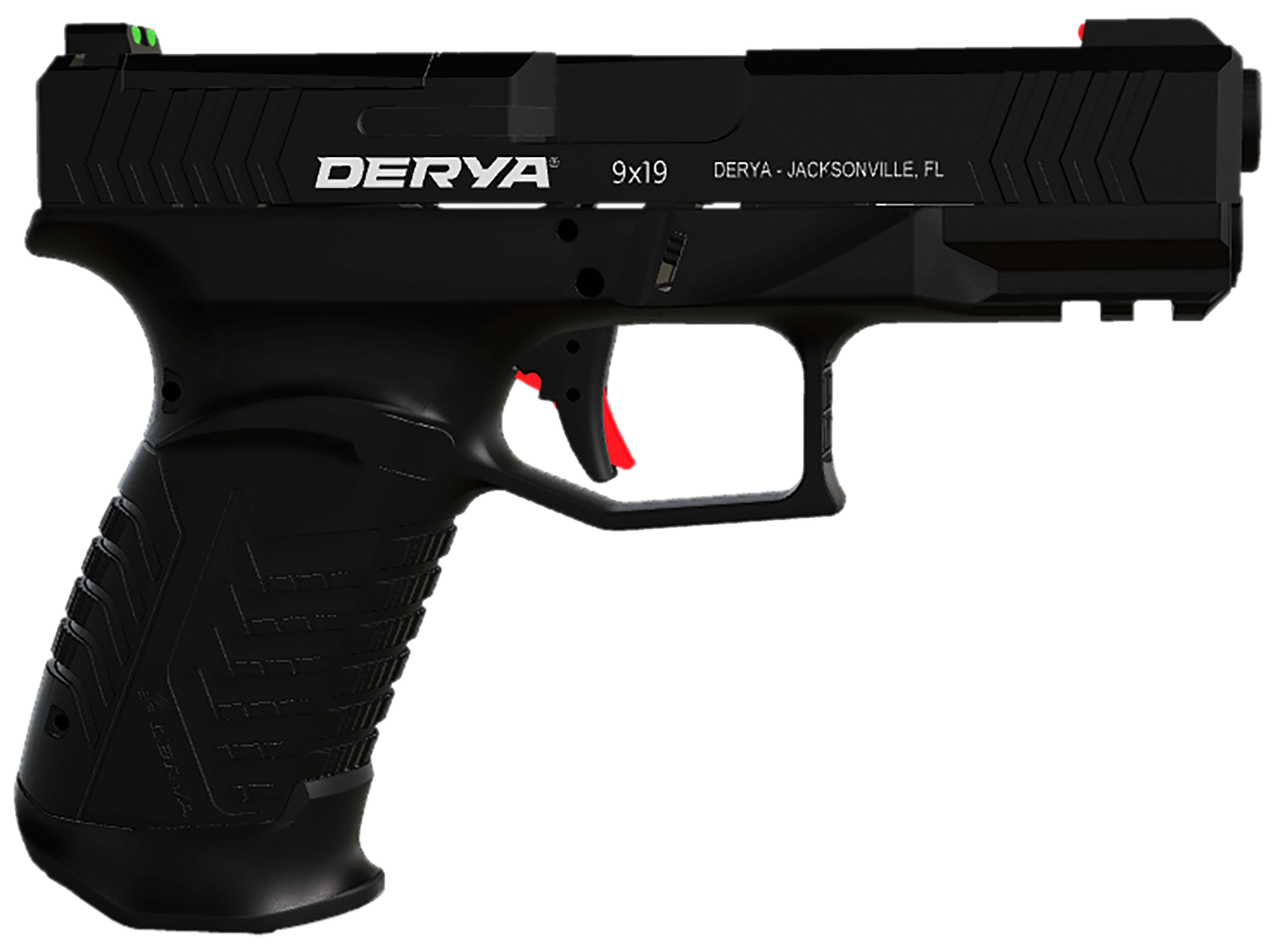 Derya Firearms 10LDY9TR DY9 9mm Luger 10+1 4.02″ Black Melonite Steel Barrel Black Nitride Optics Ready/Serrated Alloy Steel Slide Black Polymer Frame w/Accessory Rail Black Interchangeable Backstrap Grip Derya Firearms 10LDY9TR DY9 9mm Luger 10+1 4.02″ Black Melonite Steel Barrel Black Nitride Optics Ready/Serrated Alloy Steel Slide Black Polymer Frame w/Accessory Rail Black Interchangeable Backstrap Grip