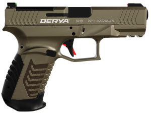 Derya Firearms DY9MBFTR DY9 9mm Luger 15+1 4.02ā³ Black Melonite Steel Barrel Midnight Bronze Cerakote Optics Ready/Serrated Alloy Steel Slide & Polymer Frame w/Accessory Rail Interchangeable Backstrap Grip Derya Firearms DY9MBFTR DY9 9mm Luger 15+1 4.02ā³ Black Melonite Steel Barrel Midnight Bronze Cerakote Optics Ready/Serrated Alloy Steel Slide & Polymer Frame w/Accessory Rail Interchangeable Backstrap Grip