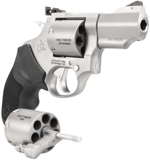 Taurus 2-692029 692 Medium Frame 357 Mag/38 Special +P/9mm 7rd 2.50″ Matte Stainless Cylinder/Frame/Barrel Transfer Bar Safety Taurus 2-692029 692 Medium Frame 357 Mag/38 Special +P/9mm 7rd 2.50″ Matte Stainless Cylinder/Frame/Barrel Transfer Bar Safety