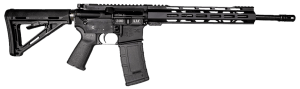 Diamondback DB1718B002 DB15 300 Blackout 30+1 Picatinny Rail Aluminum Receiver Black Synthetic Stock