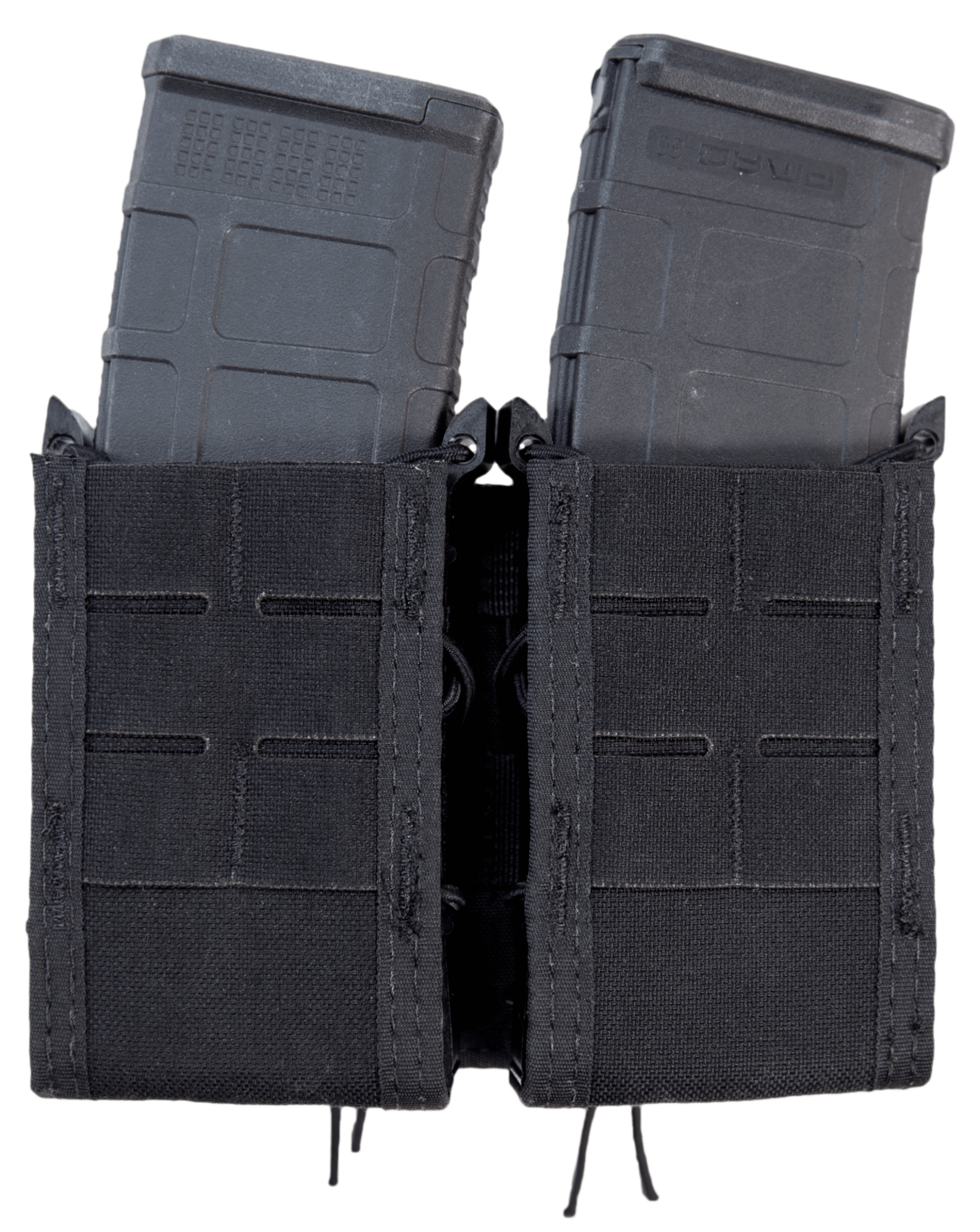 High Speed Gear 41TA02BK TACO Duty Double Rifle Mag Black Nylon MOLLE Mount