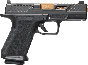 Shadow Systems SS1039CA MR920 Elite 9mm 10+1 Bronze TICN Black Nitride Optic Cut/Serrated/Window Cut Stainless Steel Slide Black Black Interchangeable Backstrap Grip *CA Compliant Shadow Systems SS1039CA MR920 Elite 9mm 10+1 Bronze TICN Black Nitride Optic Cut/Serrated/Window Cut Stainless Steel Slide Black Black Interchangeable Backstrap Grip *CA Compliant