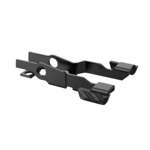 Tyrant CNC TD320SCLBLACK  Extended Slide Catch Lever 9mm/40 S&W Sig P320 Black Aluminum/Steel