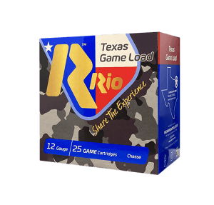 Rio Ammunition TG366TX Texas Game Load High Velocity 12Gauge 2.75" 1 1/4oz 6Shot 25 Per Box/10 Case