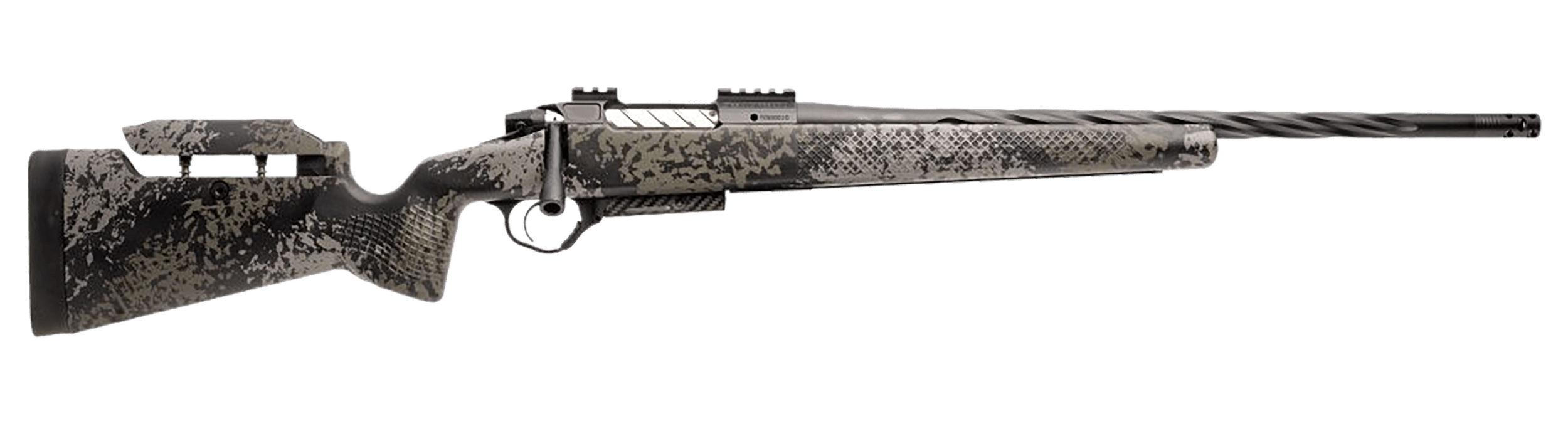 Seekins Precision 0011710269-F Havak PH3 7mm PRC 26" Black Fluted Threaded Barrel Black Picatinny Rail Steel Receiver Adj Cheek Riser Mountain Shadow Synthetic Stock