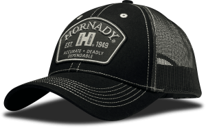 Hornady Gear 32790 Black Trucker Hornady Patch Hornady Gear 32790 Black Trucker Hornady Patch