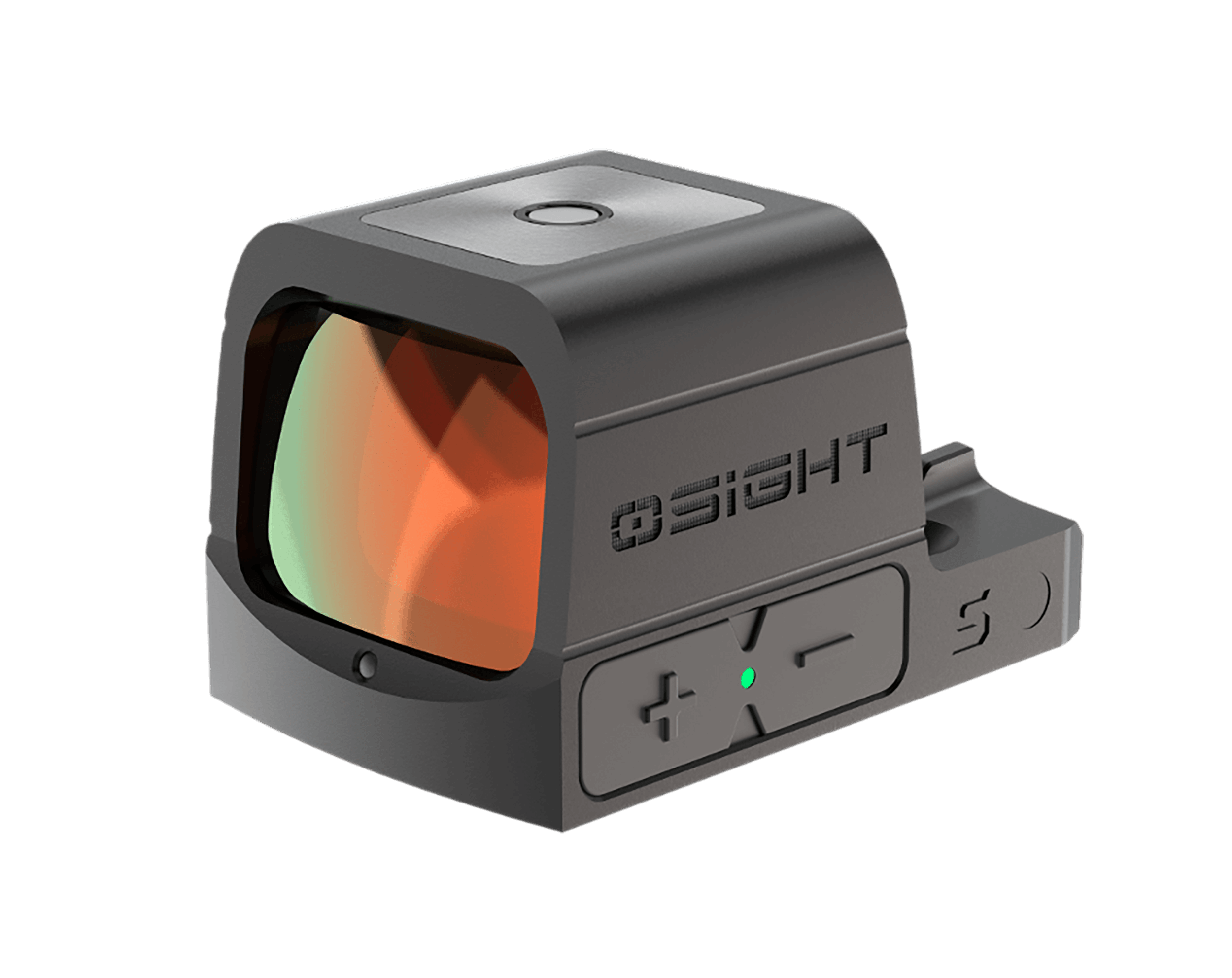 Olightstore Usa Inc OSIGHTS Osight S Black Anoidized 1x 2 MOA Red Dot/32 MOA Circle Reticle
