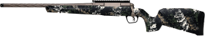 Savage Arms 32363 Axis 2 Pro Full Size 22-250 Rem 4+1 20″ Gun Metal Bronze Cerakote Spiral Fluted Threaded Barrel  Gun Metal Bronze Cerakote Picatinny Rail Carbon Steel Receiver  Fixed w/Pistol Grip Textured Forest SP Camo Synthetic Stock  Left Hand