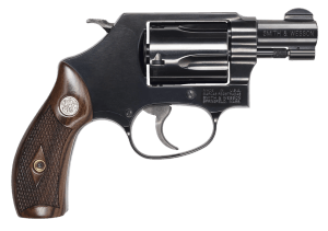 Smith & Wesson 14076 Model 36  J-Frame 38 S&W Spl+P 5rd 1.88″ Blued Carbon Steel Barrel  Cylinder & Frame w/Rear Sight Integral Slot  Checkered Wood Grip
