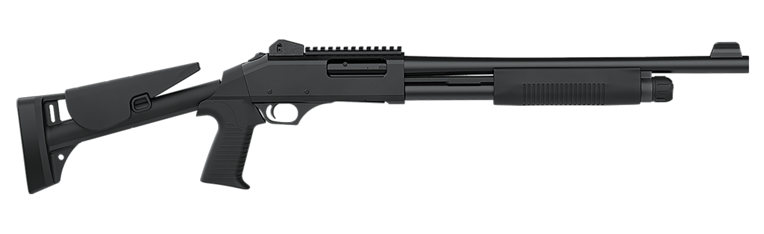 Dickinson LLC TAC4ST Tac-4 ST 12 Gauge Pump 3″ 5+1 Black Steel Barrel Matte Black Picatinny Rail Receiver Adj Comb Synthetic Stock Black Polymer Grip Dickinson LLC TAC4ST Tac-4 ST 12 Gauge Pump 3″ 5+1 Black Steel Barrel Matte Black Picatinny Rail Receiver Adj Comb Synthetic Stock Black Polymer Grip