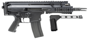 FN 38101882 SCAR 15P 5.56x45mm 30+1 7.50″ Black Steel Barrel  Black Anodized Picatinny Rail Aluminum Receiver  SB Tactical Brace  Ambidextrous