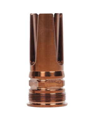 Q LLC ACCFH1/2288.6 Flash Hider  8.6 Blackout Steel 1/2″x28 Threads 2.13″ OAL