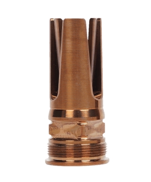 Q LLC ACCFH5/8248.6 Flash Hider  8.6 Blackout Steel 5/8″x24 Threads 2.13″ OAL