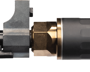 Q LLC PLANBASRBLACK Plan-B Silencer Mount Fits Steel Black Q LLC PLANBASRBLACK Plan-B Silencer Mount Fits Steel Black