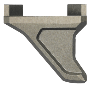 Q LLC ACCQSERTBSSAL Deluxe Q-Sert Barricade Stop Small Silver Anodized Aluminum Q LLC ACCQSERTBSSAL Deluxe Q-Sert Barricade Stop Small Silver Anodized Aluminum