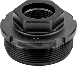 Kgm Suppressors A-DTA-T-3  Direct Thread Adapter Fits 3/4″x24 Titanium Nitride Black