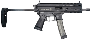 Global Ordnance LLC 850003223124 Grand Power Stribog SP9A3 9mm Luger 30+1 Black PDW Tailhook Brace Global Ordnance LLC 850003223124 Grand Power Stribog SP9A3 9mm Luger 30+1 Black PDW Tailhook Brace