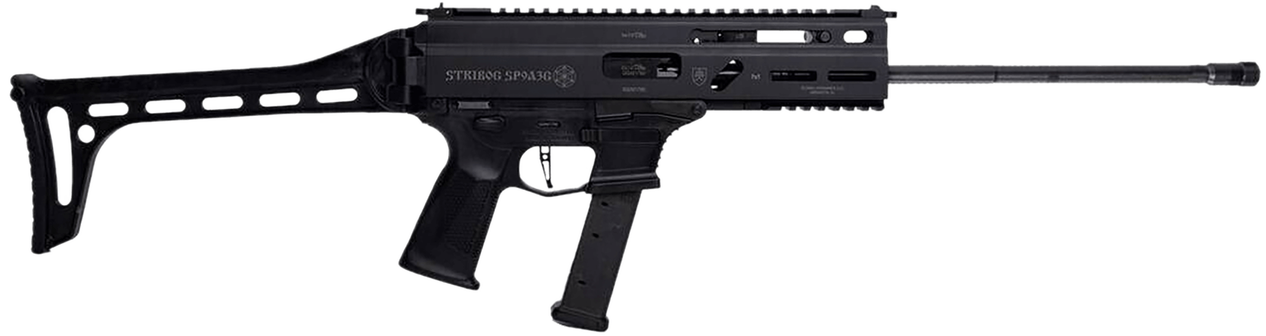 Global Ordnance LLC 810091156025 Grand Power Stribog SP9A3G 9mm Luger 16″ Black Barrel Black Receiver Polymer Stock & Grip Global Ordnance LLC 810091156025 Grand Power Stribog SP9A3G 9mm Luger 16″ Black Barrel Black Receiver Polymer Stock & Grip