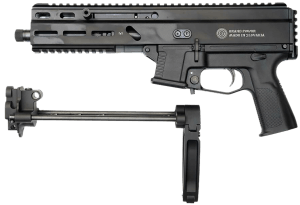 Global Ordnance LLC 197892004855 Grand Power Stribog SP10A3 10mm Auto 8″ Black PDW Tailhook Brace Global Ordnance LLC 197892004855 Grand Power Stribog SP10A3 10mm Auto 8″ Black PDW Tailhook Brace
