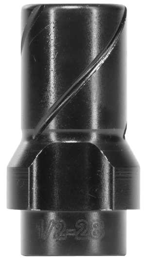 OSS Suppressors 2291 3-Lug Muzzle Device 9mm Fits 1/2"x28 Black