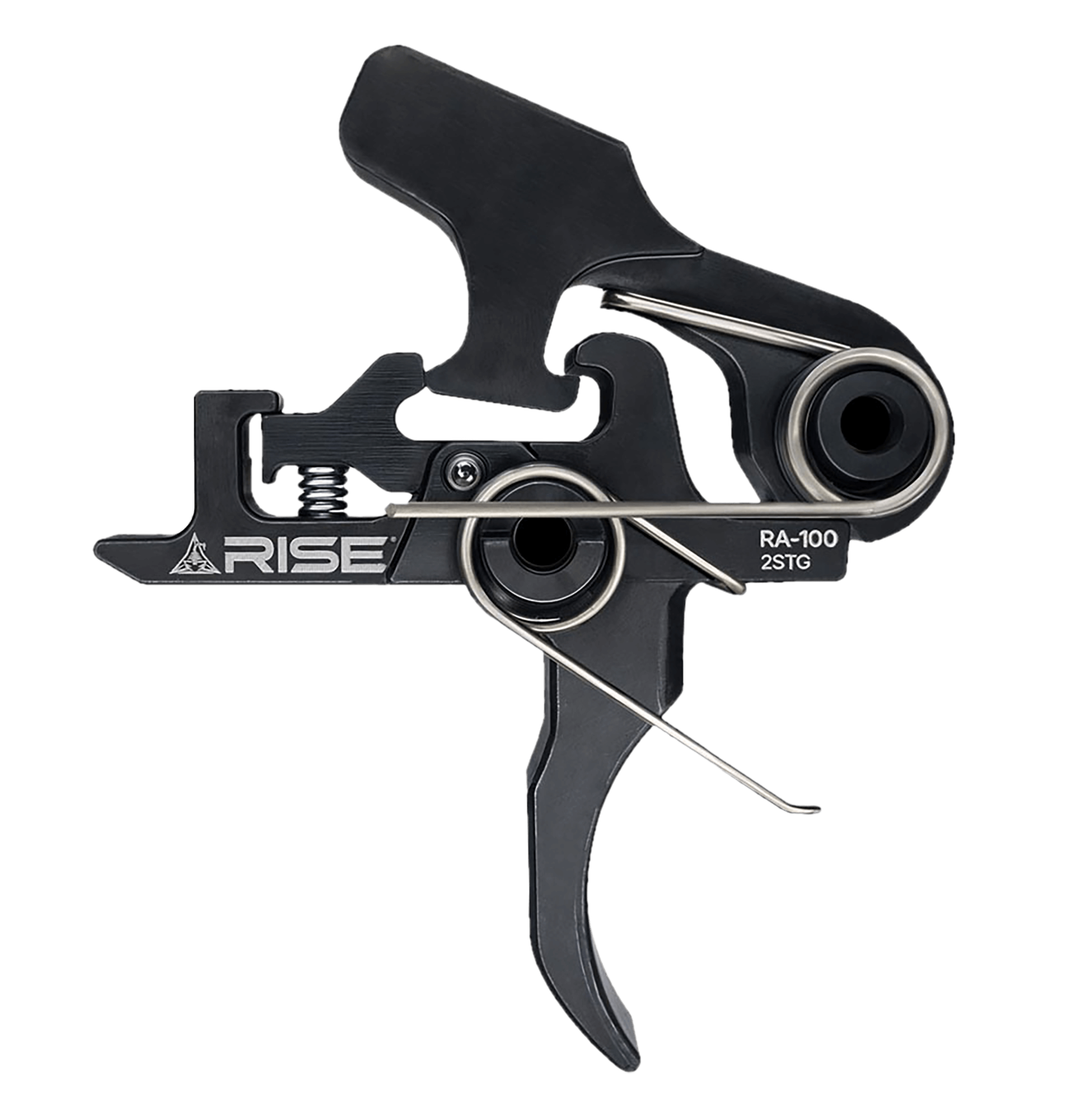 Rise Armament RA100BLK RA-100 Trigger Black Nitride Curved Fits AR-Platform Rise Armament RA100BLK RA-100 Trigger Black Nitride Curved Fits AR-Platform