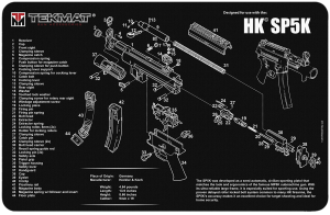 TekMat TEKR17HKSP5K HK SP5K Cleaning Mat Black/White Rubber 11ā³ x 17ā³ TekMat TEKR17HKSP5K HK SP5K Cleaning Mat Black/White Rubber 11ā³ x 17ā³