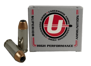 Underwood Ammo 235 10mm 150gr Jacketed Hollow Point 20 Per Box/10 Case Underwood Ammo 235 10mm 150gr Jacketed Hollow Point 20 Per Box/10 Case