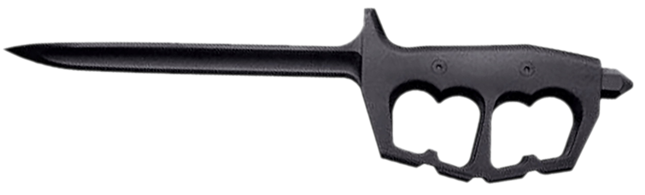 Cold Steel CS92FNTST FGX Chaos 8" Fixed Griv-Ex Plain Black 6" Blade Black Griv-Ex Handle