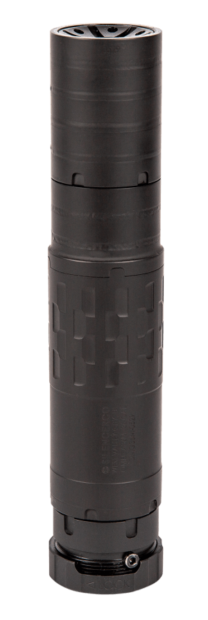 SilencerCo SU4735 Omega 36M 36 Cal 1.57″ Diameter Black Cerakote Titanium/Stainless Steel