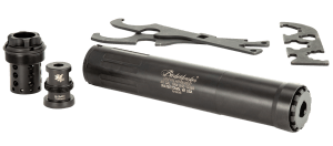 GRIFFIN ARMAMENT GABUSH46-W Bushwacker 46 Modular Multi-Caliber 1.50″ Black 17-4 Stainless Steel 5/8″-24 tpi