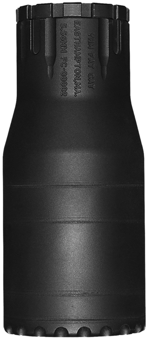 Yankee Hill 2200MB28 Fat Cat  (Standard End Cap) 22 Cal (5.56mm) Black Stainless Steel/Inconel  Mini sRx Mount Included