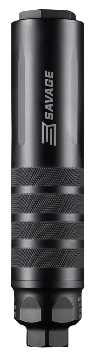 Savage Arms Suppressors 11701 Accucan Suppressor Black 5/8ā³-24 Savage Arms Suppressors 11701 Accucan Suppressor Black 5/8ā³-24