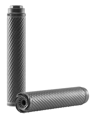 PTR V13080101 Vent 1 30 Cal (7.62mm) 8.74" L Black 3D Printed Titanium Includes 5/8"-24 Direct Thread Mount
