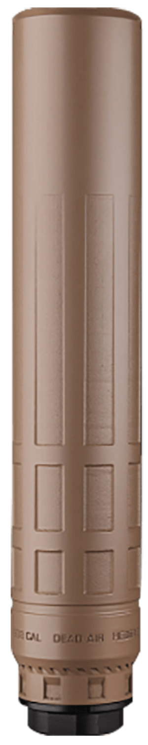 Dead Air NOMAX33XEMAXFDE Nomax 33  FDE .33 Cal Silencer w/ Xemax Adapter & 5/8-24 DA150 Muzzle Brake