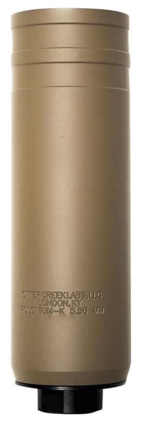 Otter Creek Labs POLKFDE Polonium K 5.56 NATO Flat Dark Earth Polymer 1/2ā³x28 Otter Creek Labs POLKFDE Polonium K 5.56 NATO Flat Dark Earth Polymer 1/2ā³x28