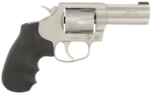 Colt Mfg KCOBRASM3BB King Cobra  Small 357 Mag 6 Shot 3″ Matte Stainless Steel Barrel  Cylinder Frame  Black Hogue Overmolded Grips  Exposed Hammer
