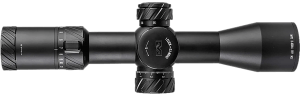 Meprolight USA 901246703 MVO  Matte Black Anodized 3-18x44mm  34mm Tube  Illuminated M3 MRAD Etched Green/Red Reticle