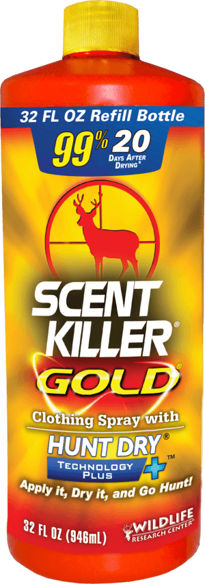Wildlife Research 1261 Scent Killer Gold Spray Refill Odorless Scent 32 oz Bottle Wildlife Research 1261 Scent Killer Gold Spray Refill Odorless Scent 32 oz Bottle