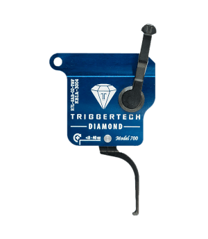 TriggerTech R7LSAB02TNF Diamond Black Flat Straight Fits Remington 700 Left Hand TriggerTech R7LSAB02TNF Diamond Black Flat Straight Fits Remington 700 Left Hand