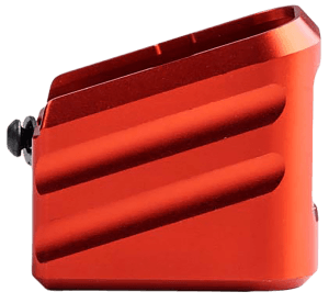 Cross Armory CRG+0MEG19RD Magazine Extension  Fits Glock 19/23/32 Gen 1-5 Red Aluminum