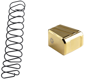 Cross Armory CRG+5MEG17GD Magazine Extension  Fits Glock 17/22/31 Gen 1-5 5rd Gold Aluminum